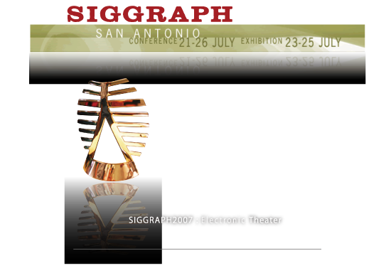 Polygon Family : Episode 2、Hiroshi Cida、Polygon Pictures Inc.、Ariake Frontier Building、Tower A-18F 3-1-25 Ariake, Koto-ku,Tokyo,135-0063 JAPAN,SIGGRAPH2007 : Electronic Theater
